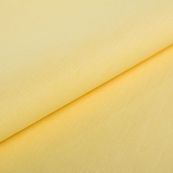 Ткань ранфорс гладкокраш., арт.WH V05, 130г/м?,100% хлопок, шир.240см, цв.лимон, рул.30м