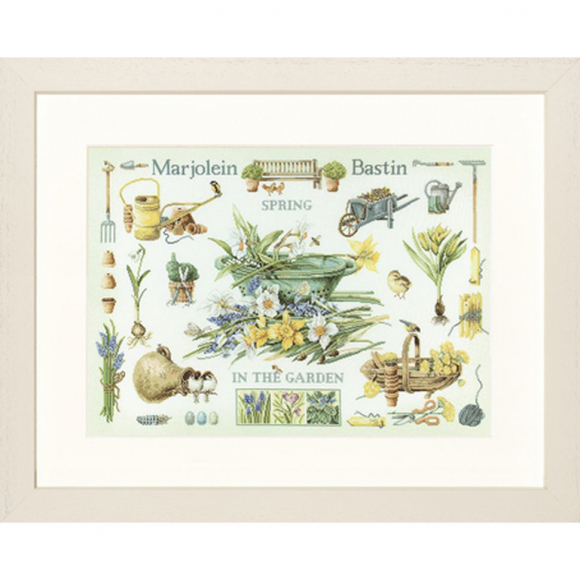 Набор для вышивания LANARTE арт.PN-0007964 Spring In The Garden 69х49 см