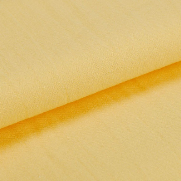 Ткань Хлопок крэш 90 г/м? 100% хлопок шир.150 см арт.TBY.Caw.12 цв.желтый рул.25м
