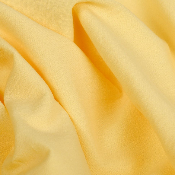 Ткань Хлопок крэш 90 г/м? 100% хлопок шир.150 см арт.TBY.Caw.12 цв.желтый рул.25м
