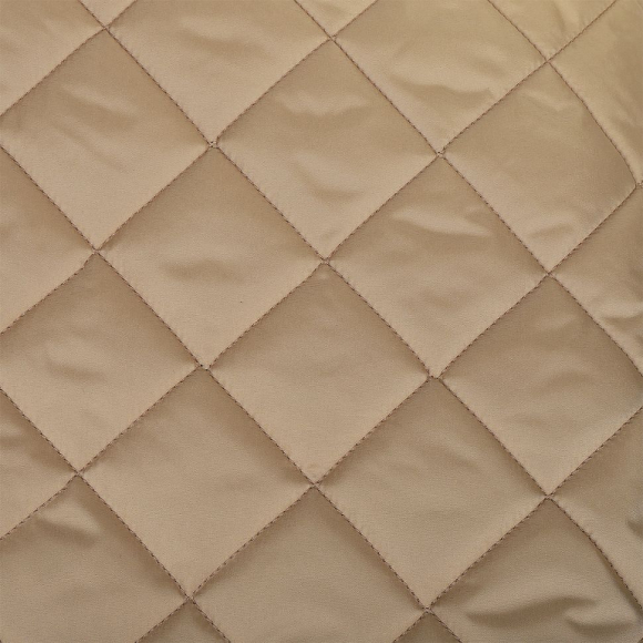 Ткань стежка НАРЕЗКА 5,5см TBY-8015027 шир.150см 100% ПЭ плот. 230г/м2 цв.456 бежевый темный уп.5м Ткань стежка НАРЕЗКА 5,5см TBY-8015027 шир.150см 100% ПЭ плот. 230г/м2 цв.456 бежевый темный уп.5м