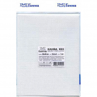 Канва Gamma K03 Aida №11 100% хлопок 30 x 40 см уп.5 шт цв.белый