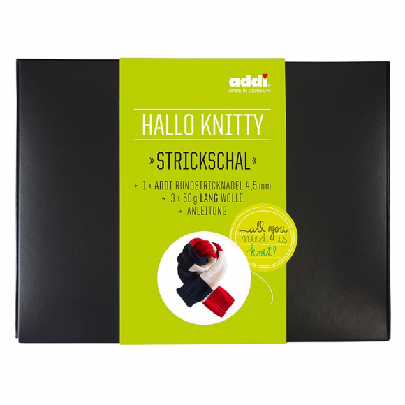 102554_Набор для вязания шарфа Hello Knitty Strickschal