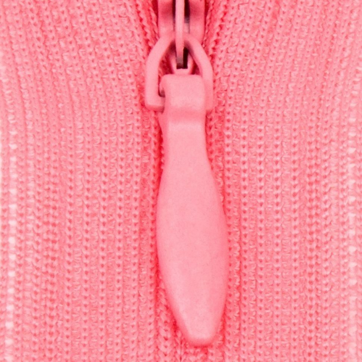 Молния потайная нераз 20см S-338 розовый темный SBS уп.100шт