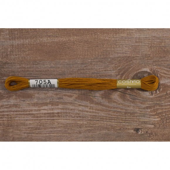 Мулине COSMO однотонный цвет 705