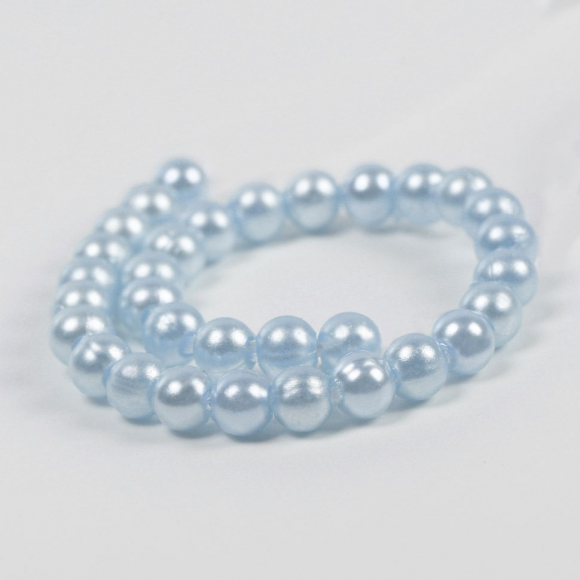 Бусины MAGIC 4 HOBBY круглые перламутр 10мм цв.A26 голубой уп.50г (96шт) Бусины MAGIC 4 HOBBY круглые перламутр 10мм цв.A26 голубой уп.50г (96шт)