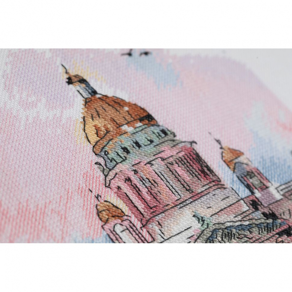 Набор для вышивания PANNA арт. PAN.GM-7282 Путешествие по Петербургу 30,5х22,5 см