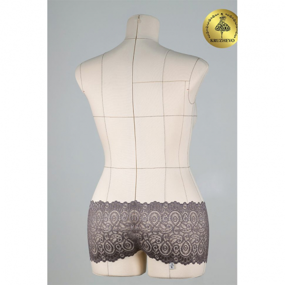 Кружево-стрейч KRUZHEVO арт.TBY.L1351 шир.180мм цв.1645 шиншилла уп.3 м