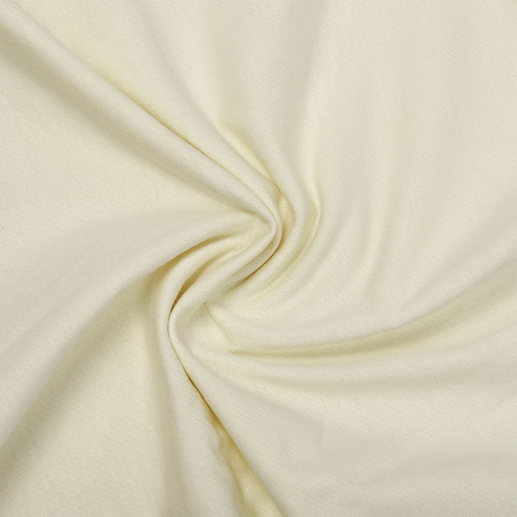 Ткань трикотаж Футер 2х нитка петля 70%хл 25%пэ 5%спан 220г 160см S801 молочный уп.3м Ткань трикотаж Футер 2х нитка петля 70%хл 25%пэ 5%спан 220г 160см S801 молочный уп.3м