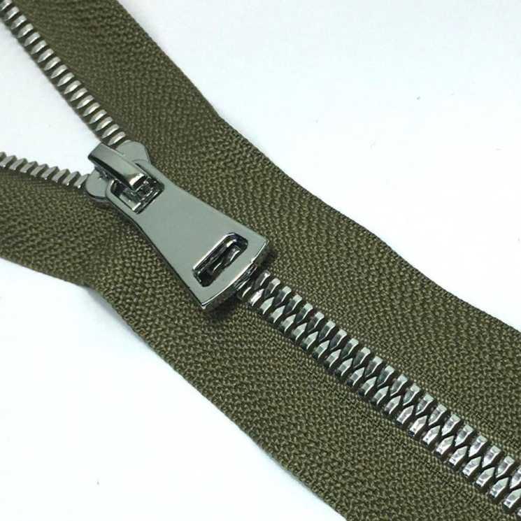 Молния трактор №5 Premium н/р 18см никель D565 хаки