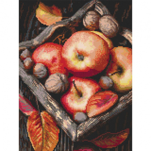 161502_Картина стразами "Дары осени"