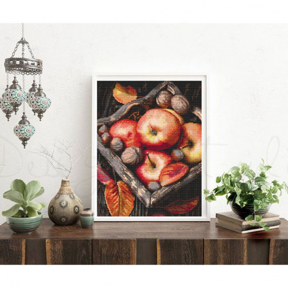 161502_Картина стразами "Дары осени"