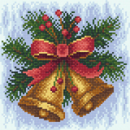 169320_Картина стразами "Новогодняя мелодия"