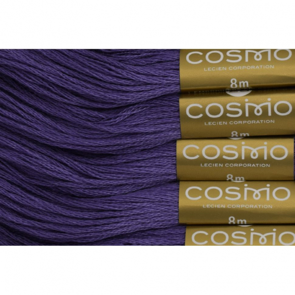 Мулине COSMO однотонный цвет 555