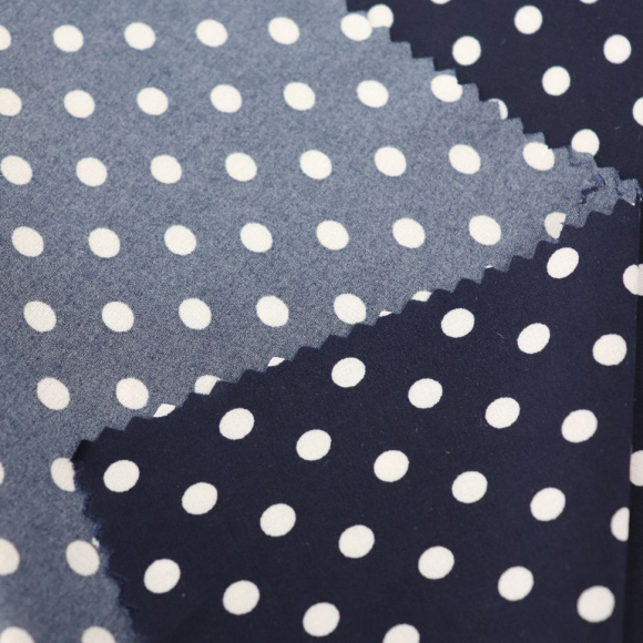 Ткань Софт Ниагара в горошек 80 г/м? 94% полиэстер, 6% спандекс шир.145 см арт.Р.18550.05 цв.05 синий уп.25м Ткань Софт Ниагара в горошек 80 г/м? 94% полиэстер, 6% спандекс шир.145 см арт.Р.18550.05 цв.05 синий уп.25м