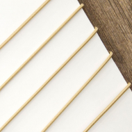 33123_Резинка шляпная PEGA, цвет коричневый, 2 мм