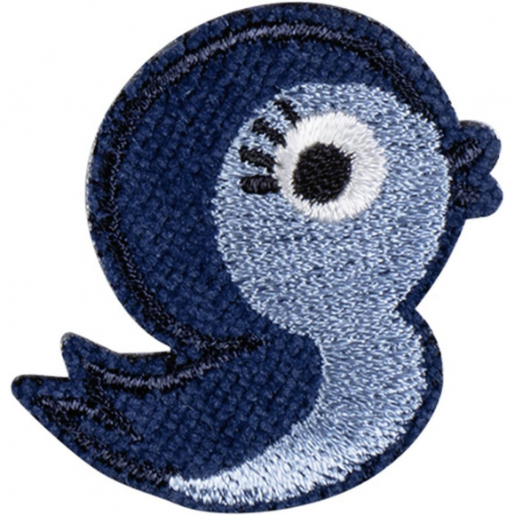 Термоаппликация "Синяя птица"