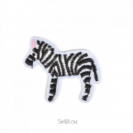 Термоаппликации арт.TBY.2231 Зебра 5х4,8см, уп.10 шт.