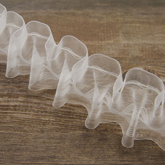 111803_Лента шторная прозрачная, сборка вафля, 50 мм, нарезка 10 м