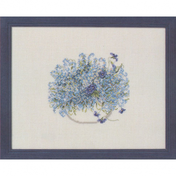 Набор для вышивания OEHLENSCHLAGER арт.76446 Полевые цветы 23х30 см