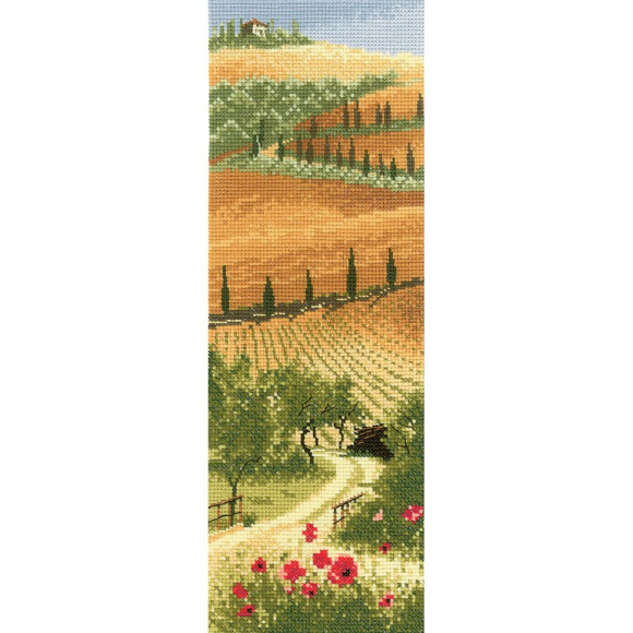 Набор для вышивания HERITAGE арт.JCTU567E Тоскана 11х31 см