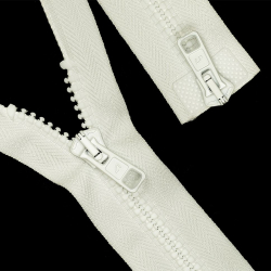 Молния трактор ARTA-F.2077 Т5(6) 2 замка 85см цв.001 белый уп.10шт