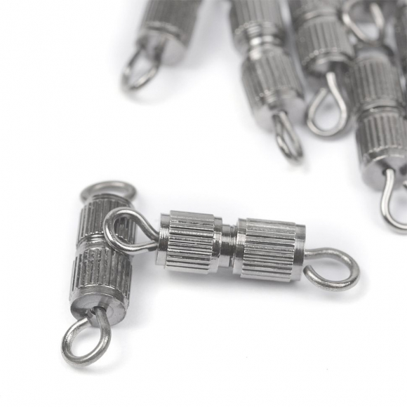 Замок винтовой MAGIC 4 HOBBY для бус арт.MH.11192-2 цв.серебро 14х4мм уп.50шт Замок винтовой MAGIC 4 HOBBY для бус арт.MH.11192-2 цв.серебро 14х4мм уп.50шт