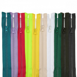 Молния MaxZipper трактор №5 1 замок усил.зв., 70см АССОРТИ №2 уп.10цв х 5шт