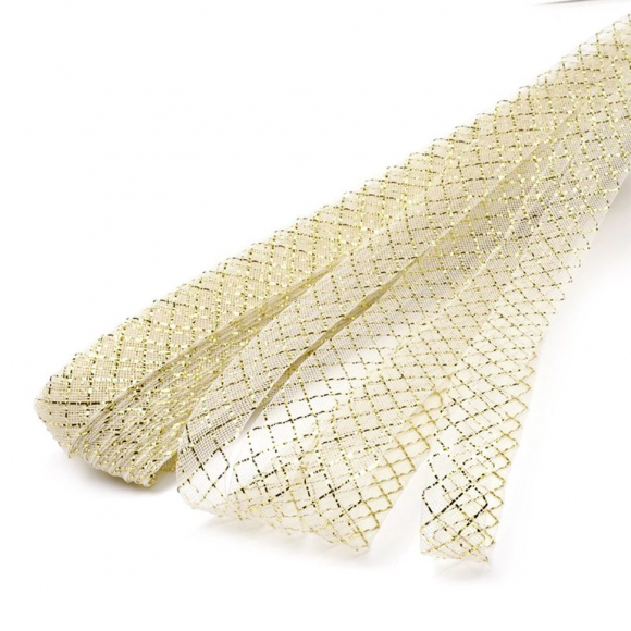 Регилин TBY мягкий MF-15 шир.15мм цв.A07 Крем/золото уп.23м Регилин TBY мягкий MF-15 шир.15мм цв.A07 Крем/золото уп.23м