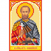 Рисунок на шелке МАТРЕНИН ПОСАД арт.22х25 - 3043 Петр Финикийский