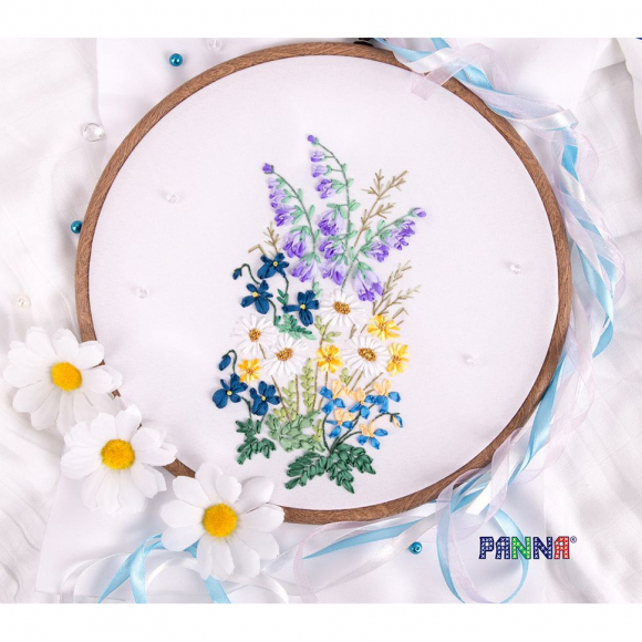 Набор для вышивания PANNA арт. C-1457 Лирика сада 9х16 см