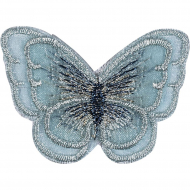 Термоаппликация "Бабочка зеленая"