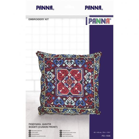 Набор для вышивания PANNA арт. PD-1506 Шанти 40х40 см