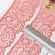 Кружево-стрейч KRUZHEVO арт.TBY.YSTL00839/N шир.90мм цв.F154 розовый персик уп.25м