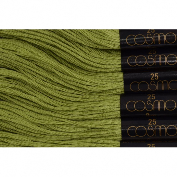Мулине COSMO однотонный цвет 2117