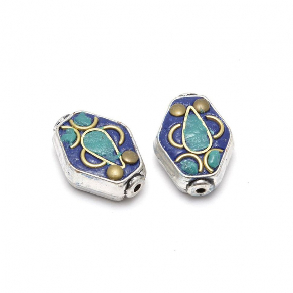 Бусины Этника TESORO арт. TS.F018 цв.1 синий 20х15 см in ?2 мм Бусины Этника TESORO арт. TS.F018 цв.1 синий 20х15 см in ?2 мм