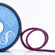 181776_Шнур плетеный SPIRAL ( SAFISA), 4 мм, 25 м, цвет бордовый