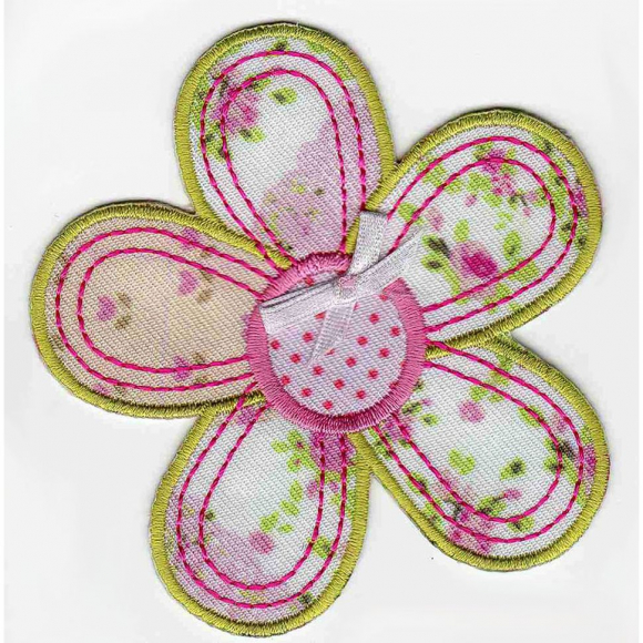 Термоаппликация HKM "Цветок из лоскутков"