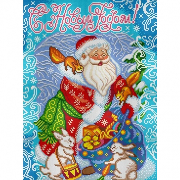 Рисунок на ткани (Бисер) КОНЁК арт. 1453 Открытка 1 29х39 см