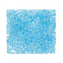 Бисер Япония "TOHO" 11/0  круглый 1  2.2 мм 5 х 5 г №0003 св.голубой