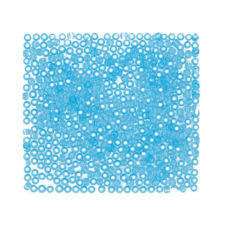 Бисер Япония "TOHO" 11/0  круглый 1  2.2 мм 5 х 5 г №0003 св.голубой