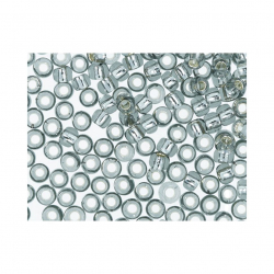 Бисер Япония "TOHO" 08/0  круглый 2  3 мм 5 х 5 г №0029 т.серебристый