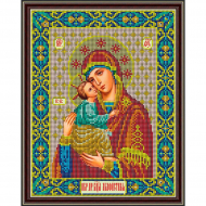 Набор для вышивания бисером GALLA COLLECTION арт.И 062 Икона Божией Матери Акафистная 21х27 см