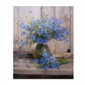 Картины по номерам Molly арт.KH0659 Васильки (28 цветов) 40х50 см