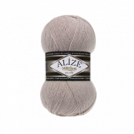 Пряжа для вязания Ализе Superlana klasik (25% шерсть, 75% акрил) 5х100г/280м цв.506 молочно - бежевый