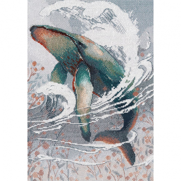 Набор для вышивания ОВЕН арт. 1507 Властелин морей 22х32 см