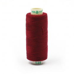 Нитки Dor Tak бытовые 40/2 полиэстер 366м цв.146 красный
