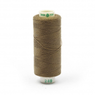 Нитки Dor Tak бытовые 40/2 полиэстер 366м цв.249 т.бежевый