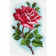 Рисунок на канве МАТРЕНИН ПОСАД арт.28х37 - 1587 Роза Осирия
