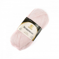 Пряжа для вязания КАМТ Воздушная (25% меринос, 25% шерсть, 50% акрил) 5х100г/370м цв.067 пудра